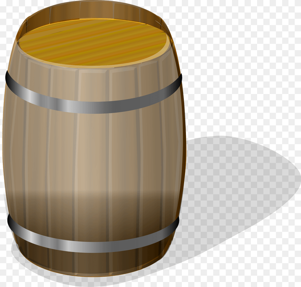 Wooden Barrel Clipart, Keg Png