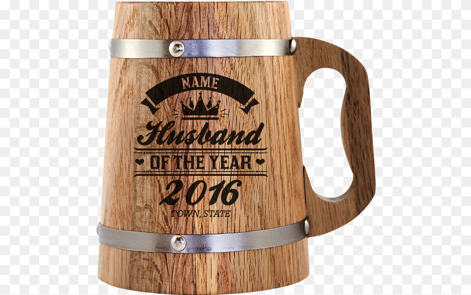 Wooden Beer Mug Australia, Cup, Barrel, Stein Png