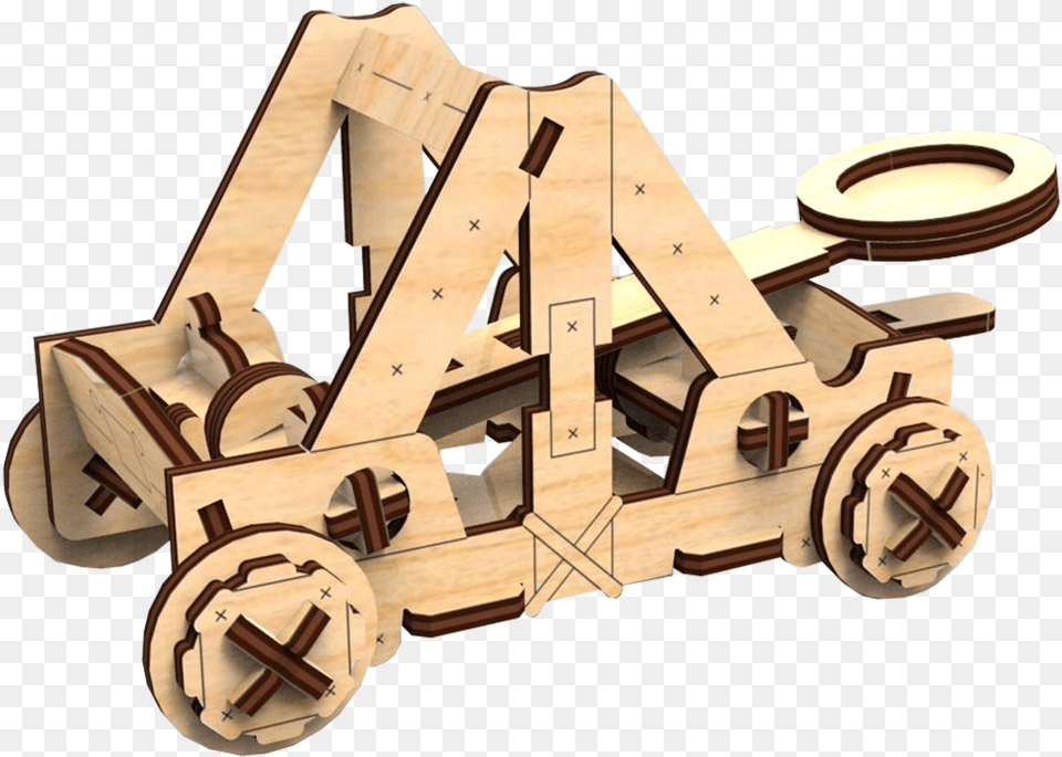 Wooden Block Download Catapult Transparent, Wood, Toy Free Png