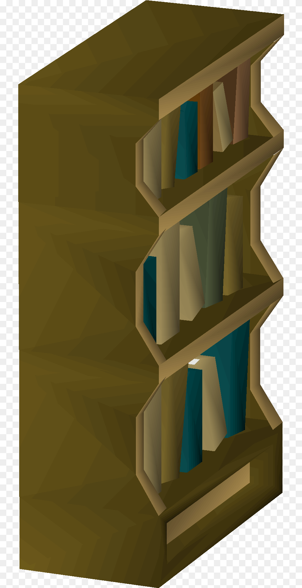 Wooden Bookcase Horizontal, Furniture, Shelf, Cabinet Png Image