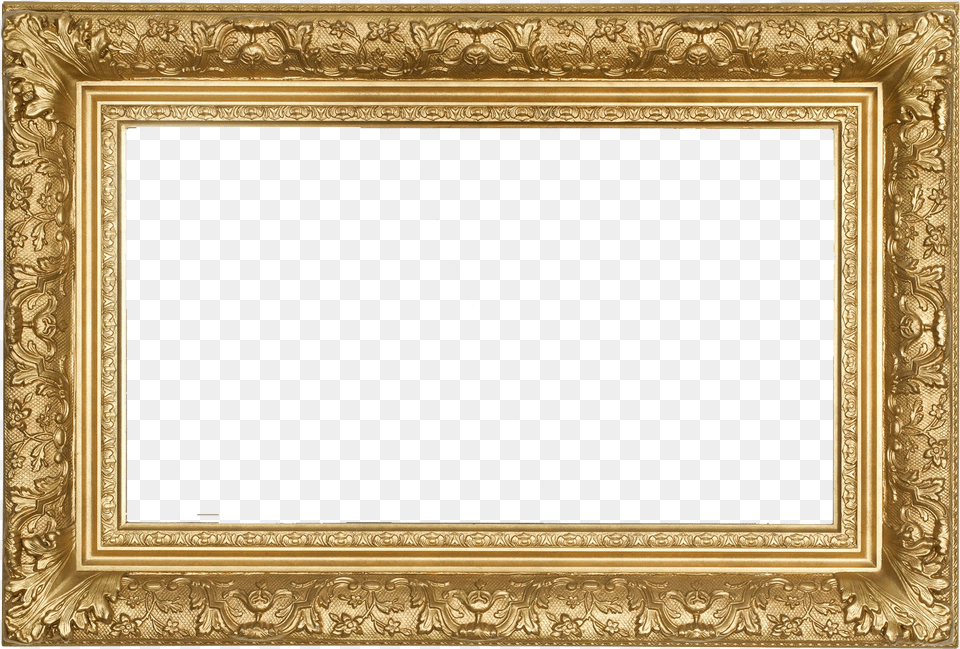 Wooden Border Frames Images Gold Frame, Blackboard, Art, Painting, Computer Hardware Free Transparent Png