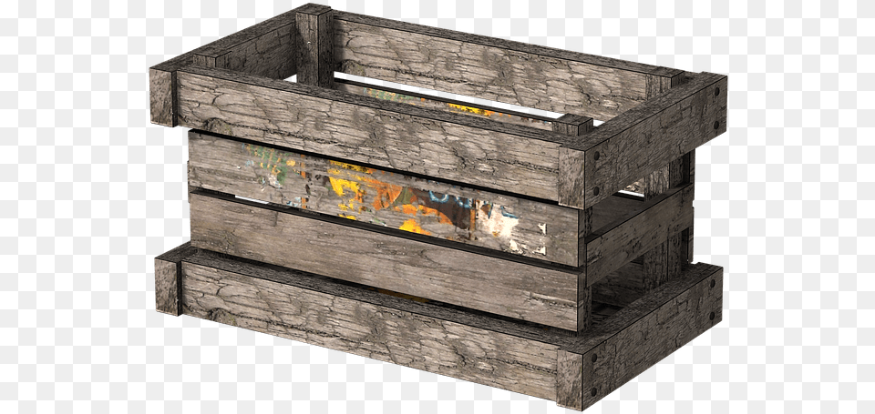 Wooden Box, Crate Free Png