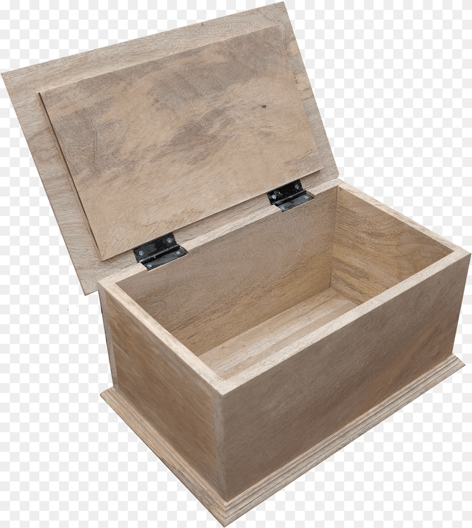 Wooden Box Open Storage Chest, Wood, Crate, Plywood, Mailbox Free Png Download