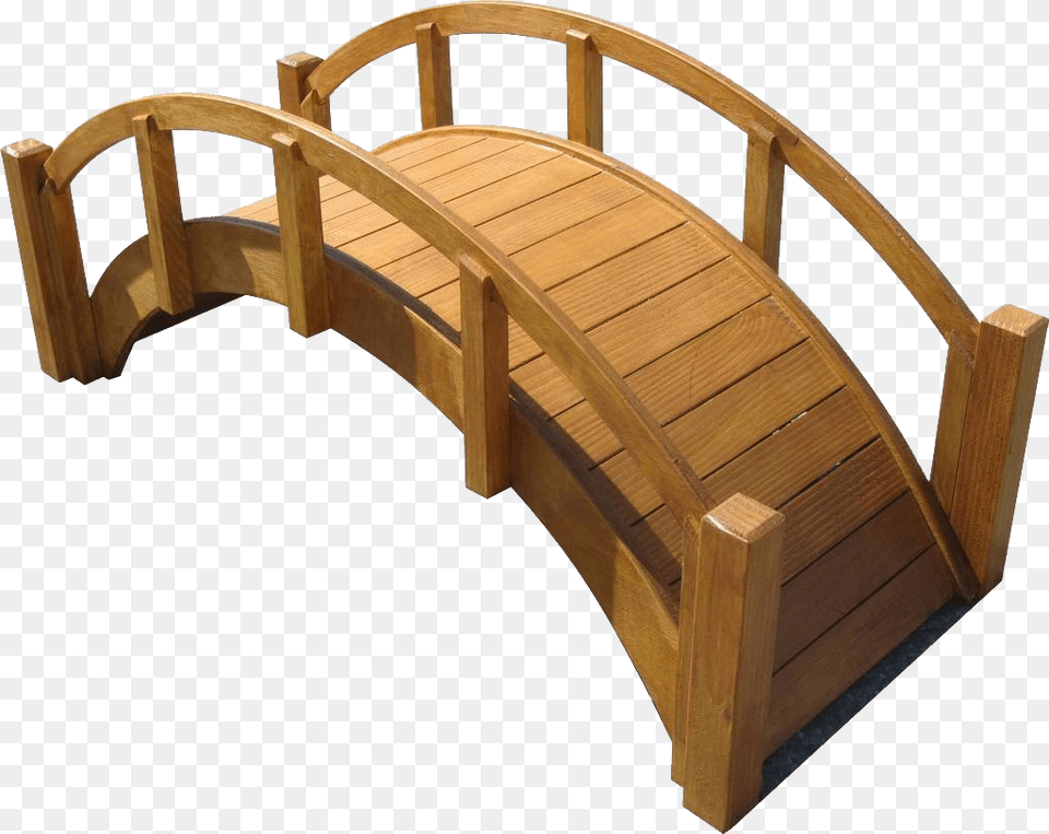 Wooden Bridge Image, Wood, Bench, Furniture, Stained Wood Png