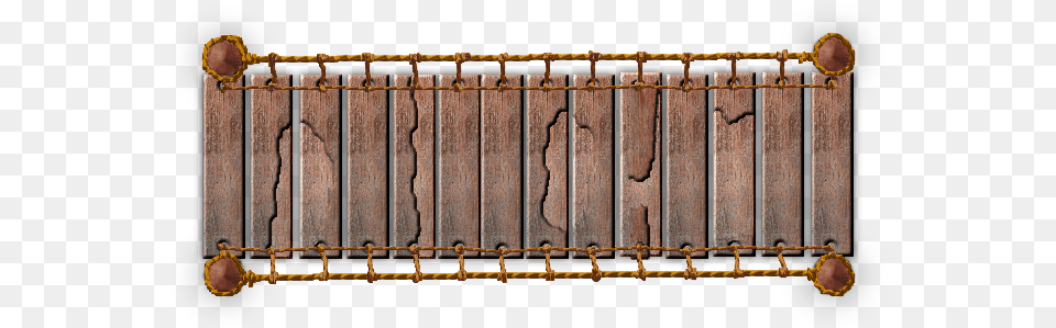 Wooden Bridge Top View, Gate Png