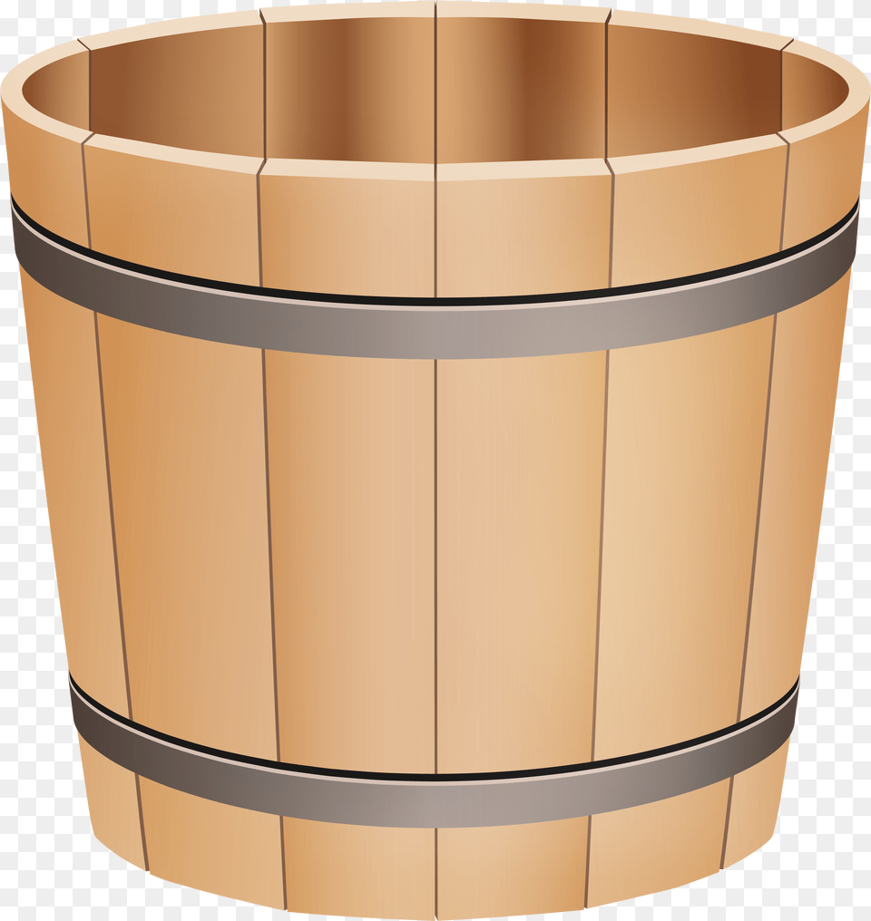 Wooden Bucket Clip Art Png Image