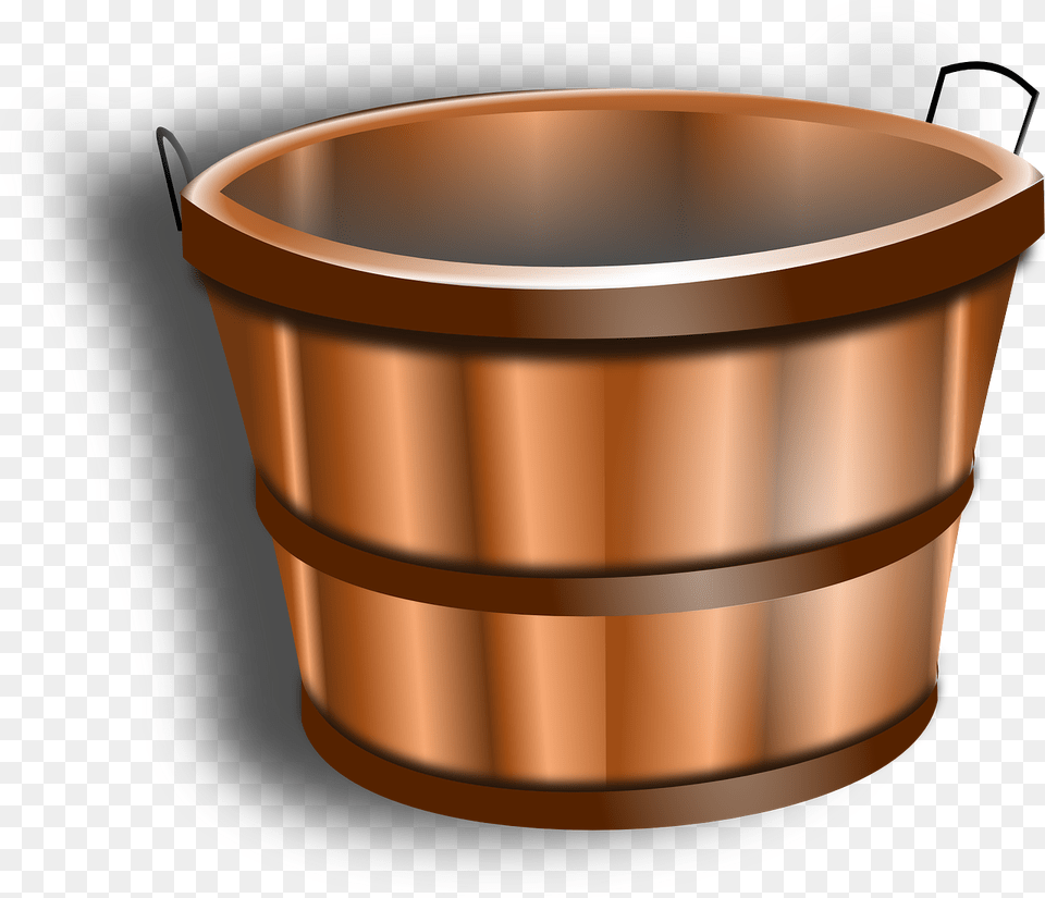 Wooden Bucket Clipart Transparent, Bottle, Shaker Png Image