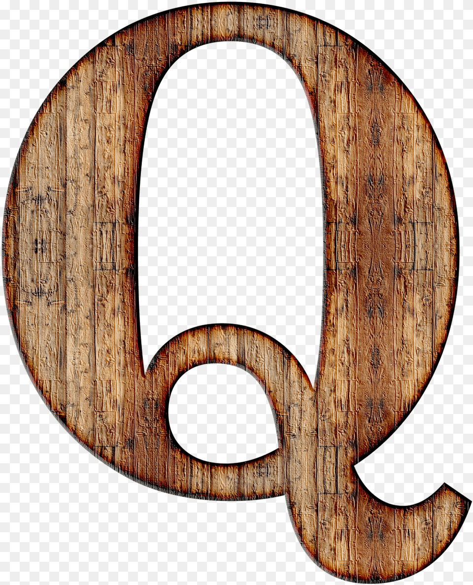 Wooden Capital Letter Q Letter Q Transparent Background, Accessories, Buckle, Wood Free Png