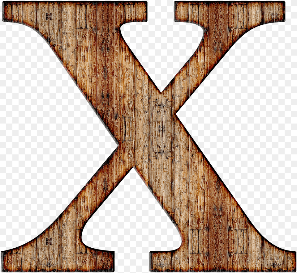 Wooden Capital Letter X Hd Letter X No Background, Plywood, Wood, Cross, Symbol Free Transparent Png