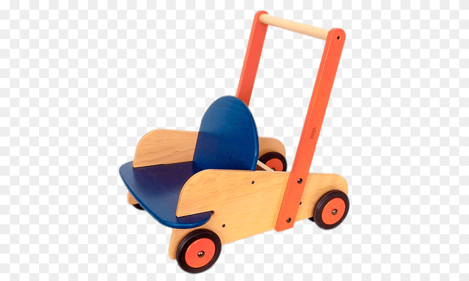 Wooden Child Walker, Carriage, Vehicle, Transportation, Tool Png