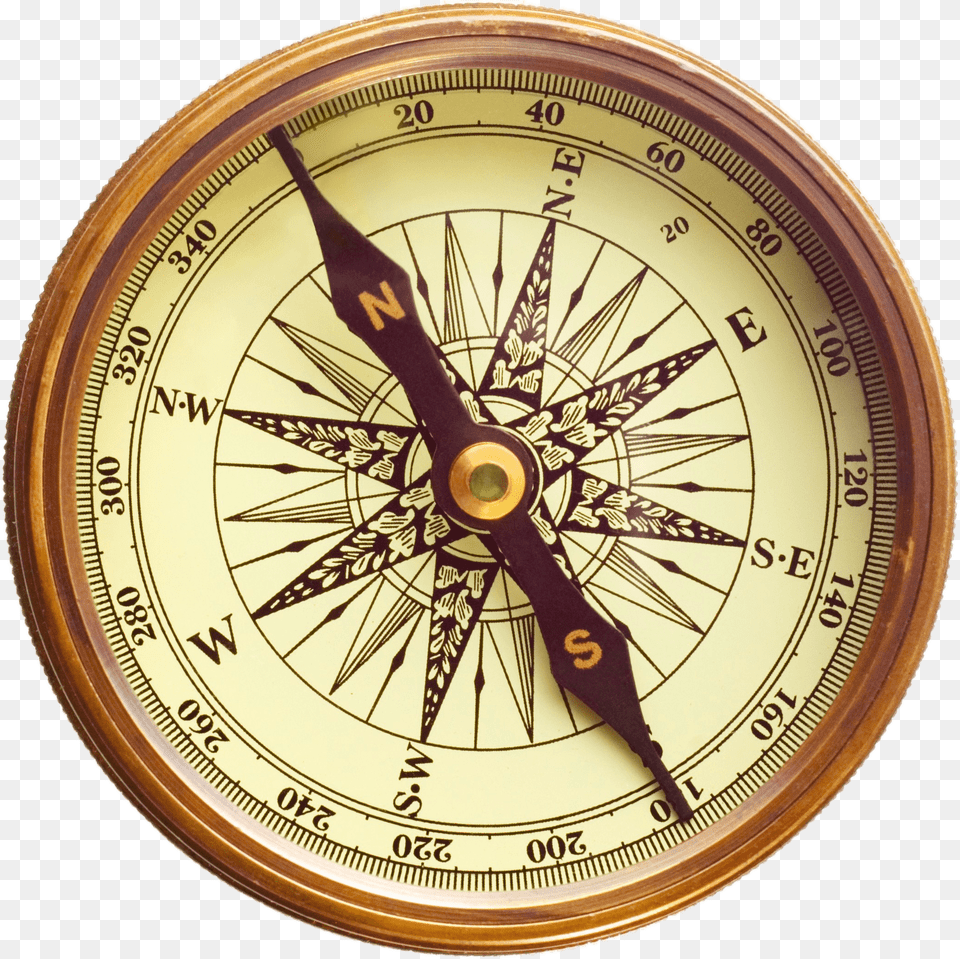 Wooden Compass Transparent Early Magnetic Compass, Wristwatch Free Png