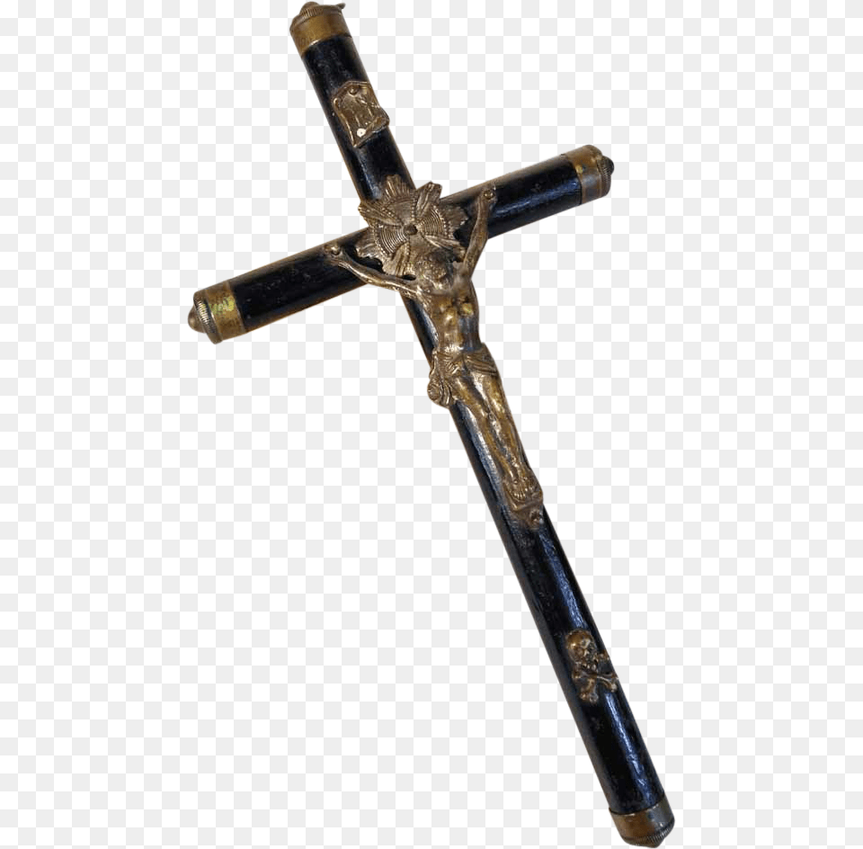 Wooden Cross Travel Cross Ca God Jesus Xp Holy Spirit, Symbol, Crucifix, Sword, Weapon Free Transparent Png