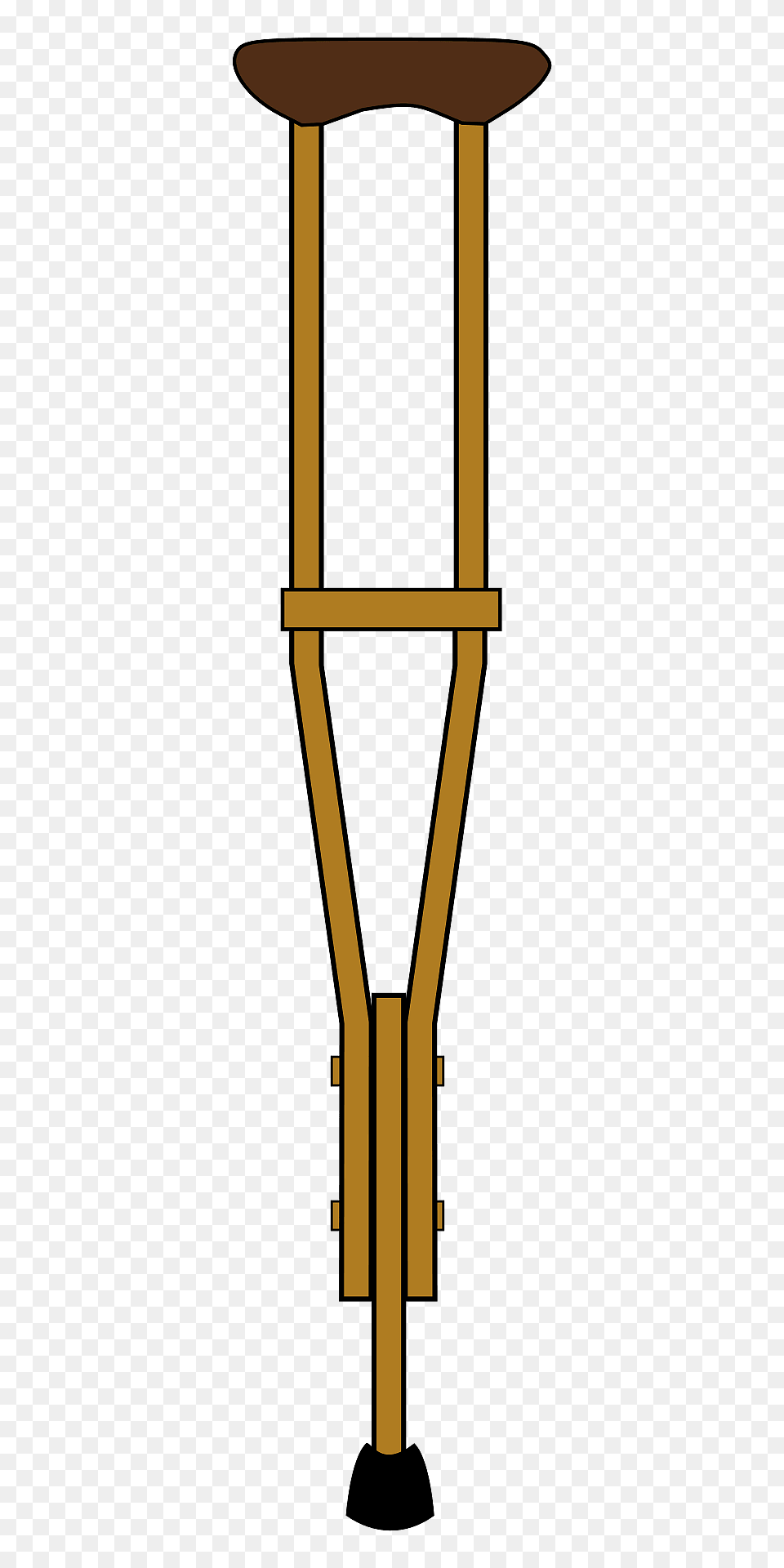 Wooden Crutch Clipart Free Transparent Png
