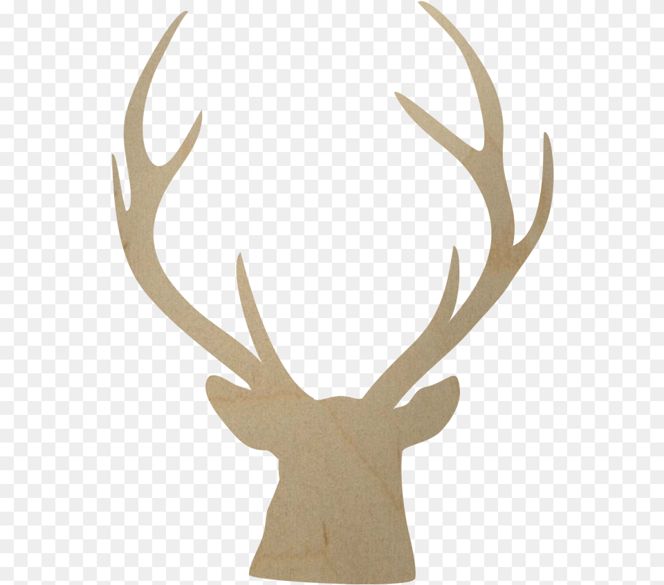 Wooden Deer Antler Shape Deer Antler Cut Out, Animal, Mammal, Wildlife, Person Free Png