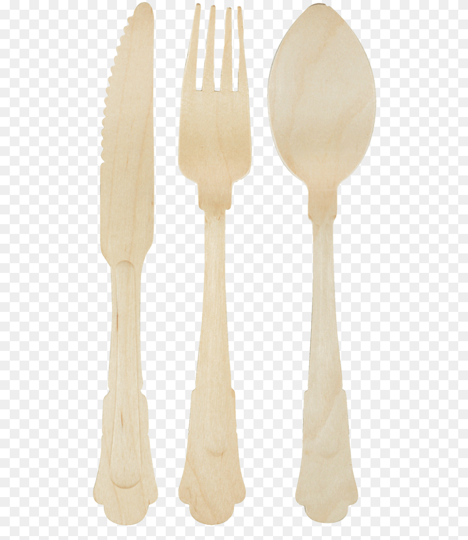 Wooden Disposable Cutlery Set Of Knife, Fork, Spoon, Cricket, Cricket Bat Png Image