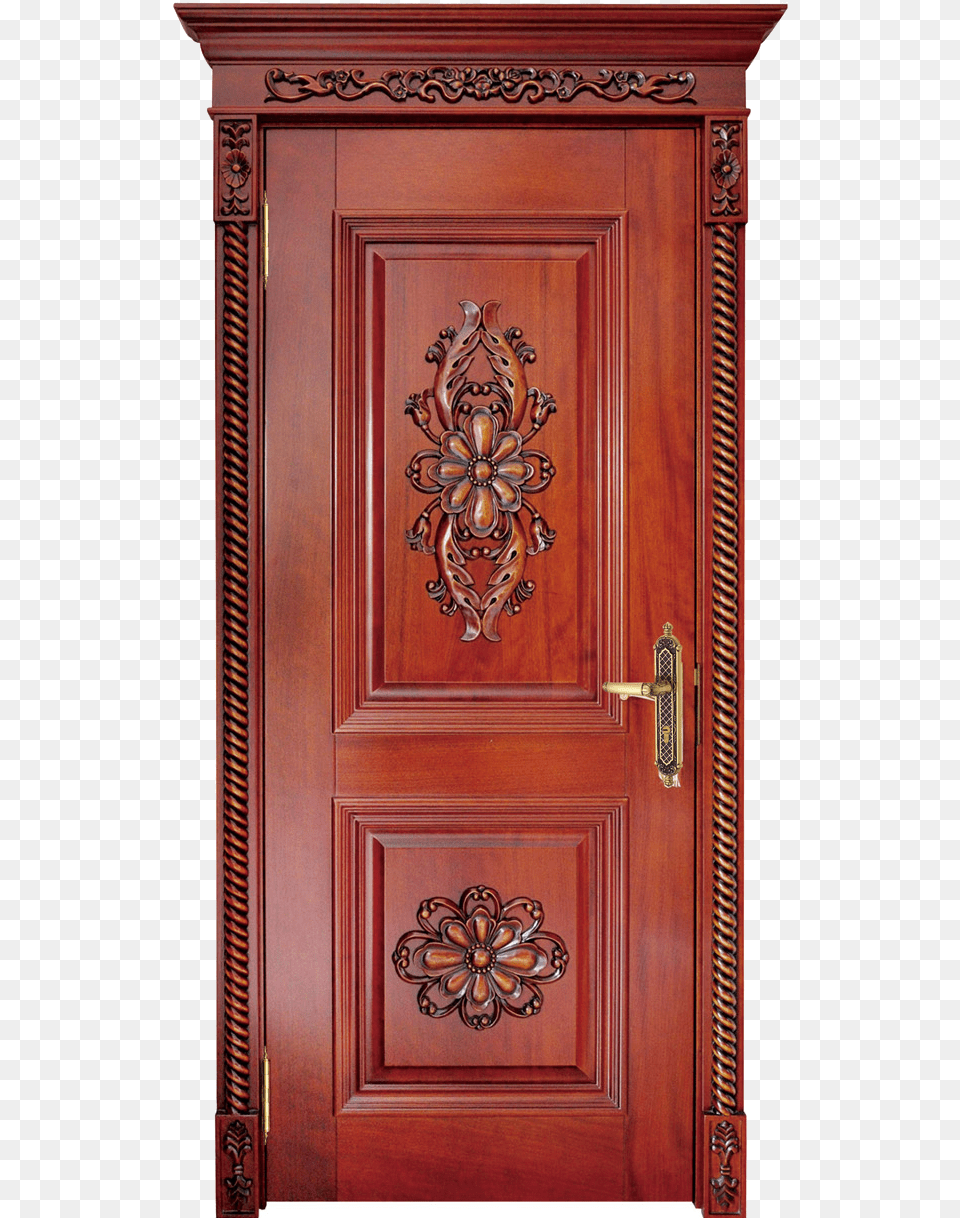 Wooden Door W4006 Door, Closet, Cupboard, Furniture, Wood Free Transparent Png