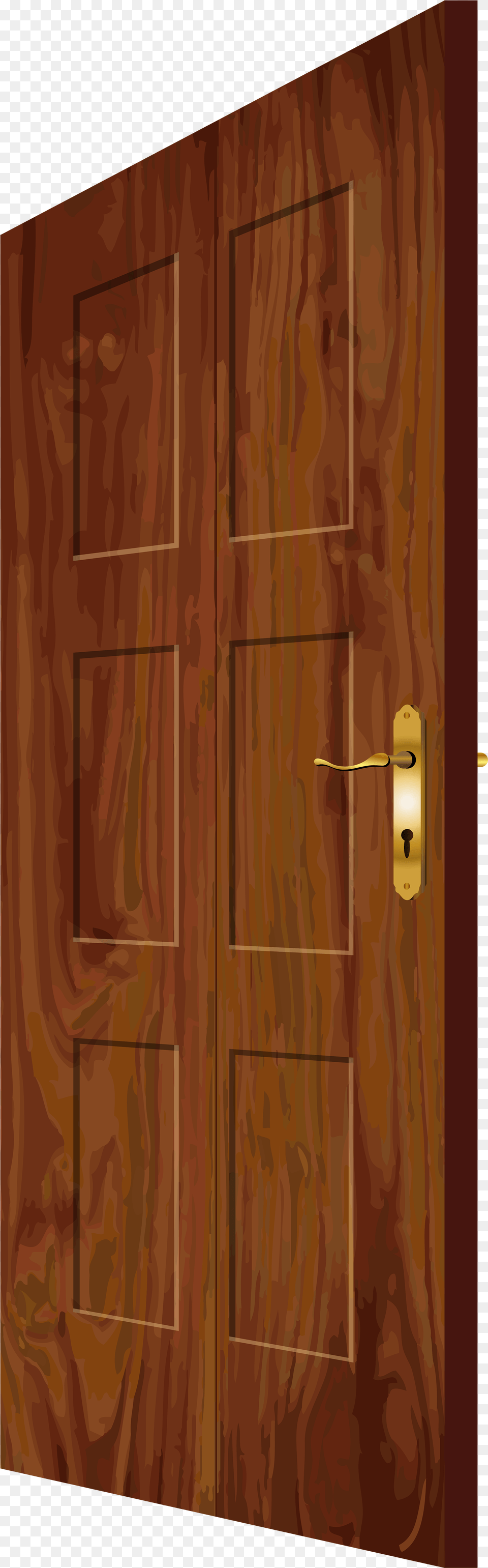 Wooden Doortitle Wooden Door Wooden Door Clipart, Wood, Hardwood, Stained Wood, Furniture Png