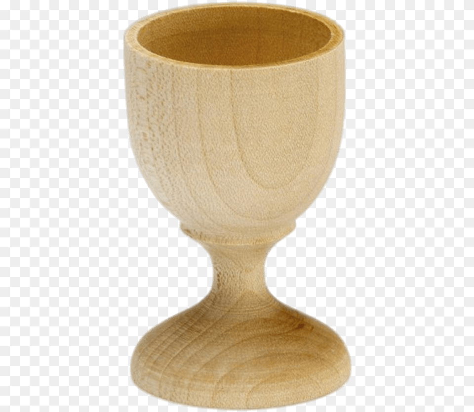 Wooden Egg Cup, Glass, Goblet, Pottery Free Png Download