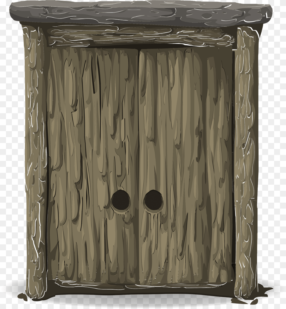 Wooden Fantasy Cabinet Clipart, Furniture, Closet, Cupboard, Outdoors Free Png