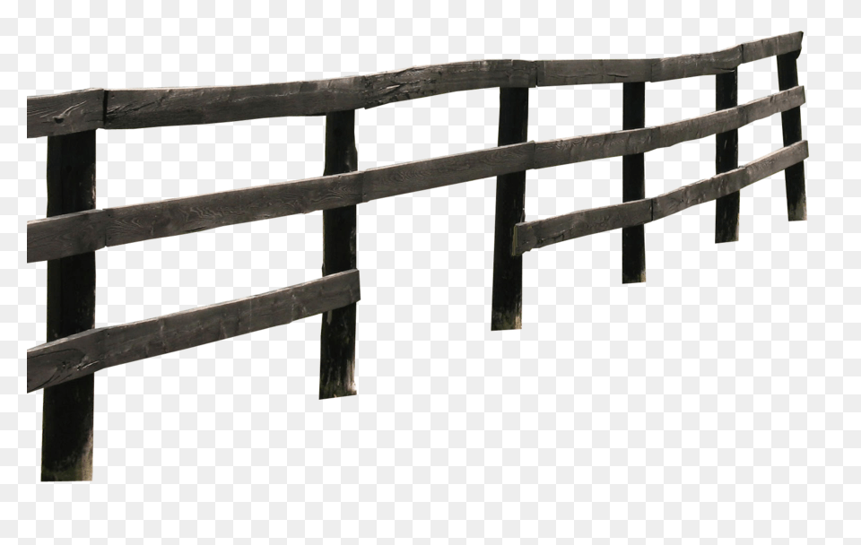 Wooden Fence, Handrail, Railing, Guard Rail Free Png Download