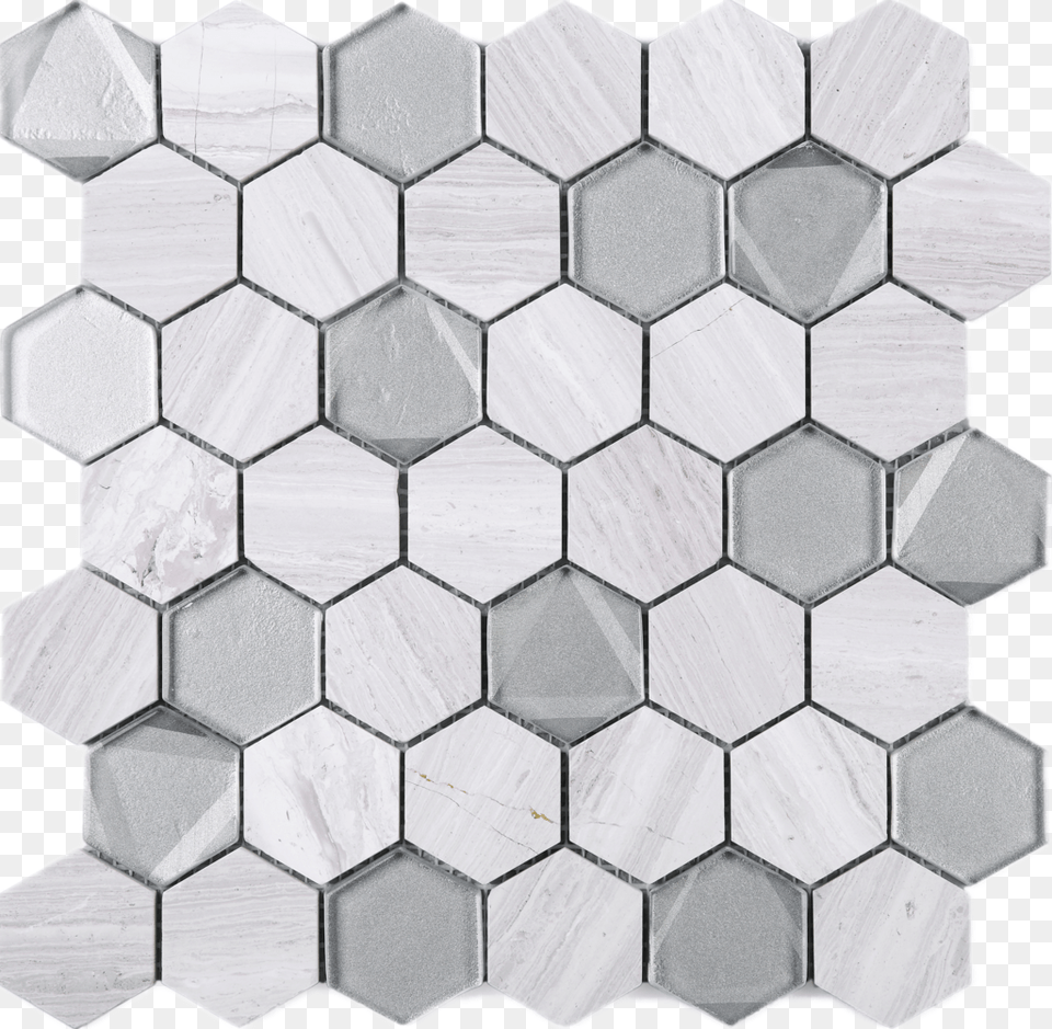 Wooden Grey And Grey Glass Mosaic Tile Mosaic, Lamp, Indoors, Interior Design, Pattern Free Png Download