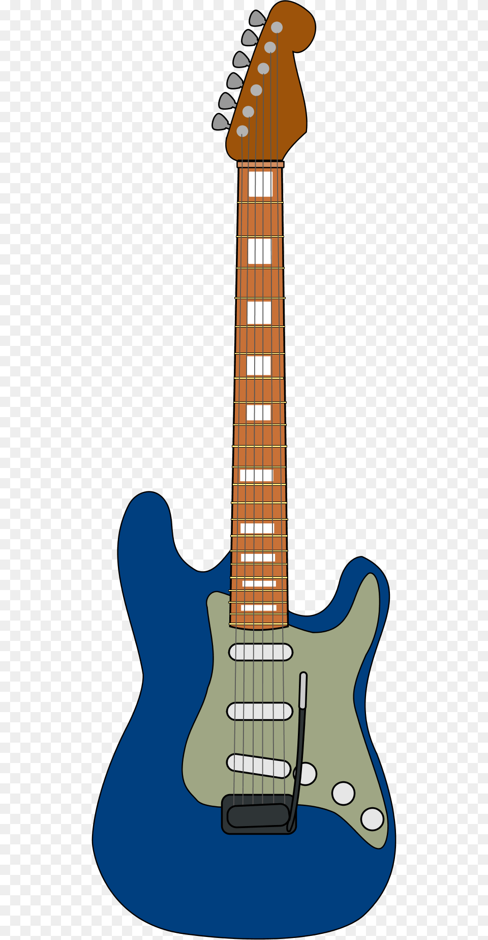 Wooden Guitar Vector Clip Art Blue Guitar Clipart, Bass Guitar, Musical Instrument, Electric Guitar Png