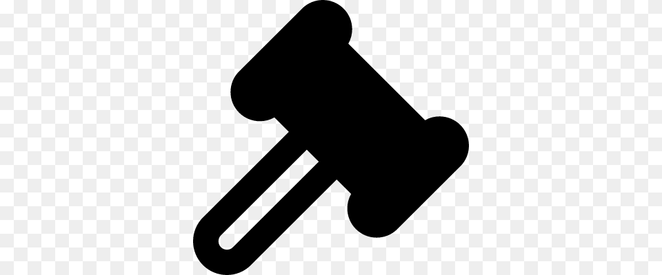 Wooden Hammer Vector, Gray Png Image