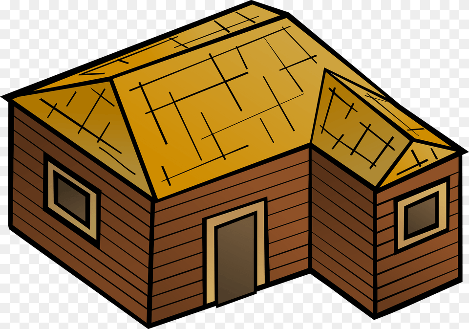 Wooden House Clipart, Architecture, Scoreboard, Rural, Outdoors Png Image