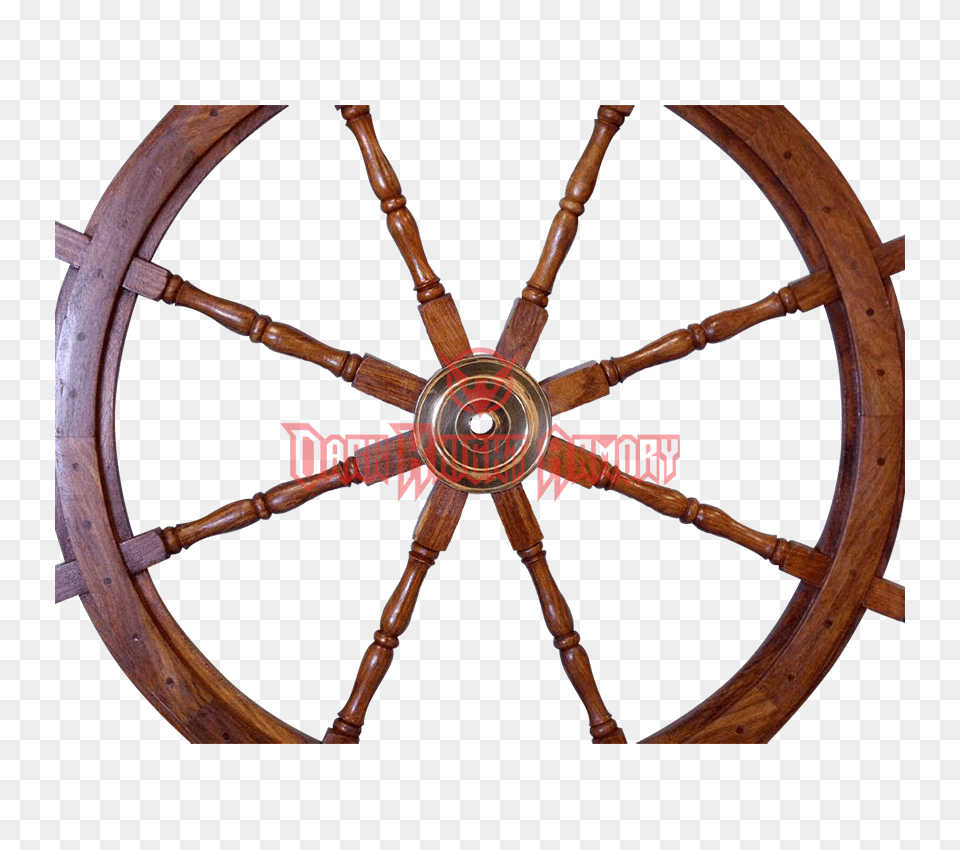Wooden Inch Ship Wheel, Machine, Spoke, Vehicle, Transportation Free Transparent Png