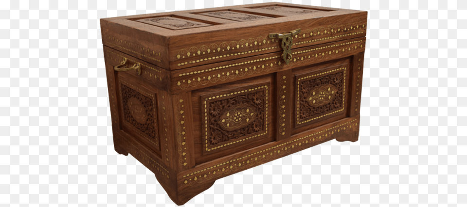 Wooden Jewellery Box Table, Treasure, Furniture Free Png