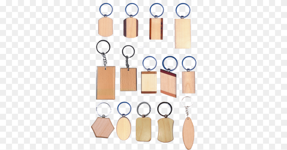 Wooden Keychain Wooden Keychain, Accessories, Earring, Jewelry, Wood Free Png