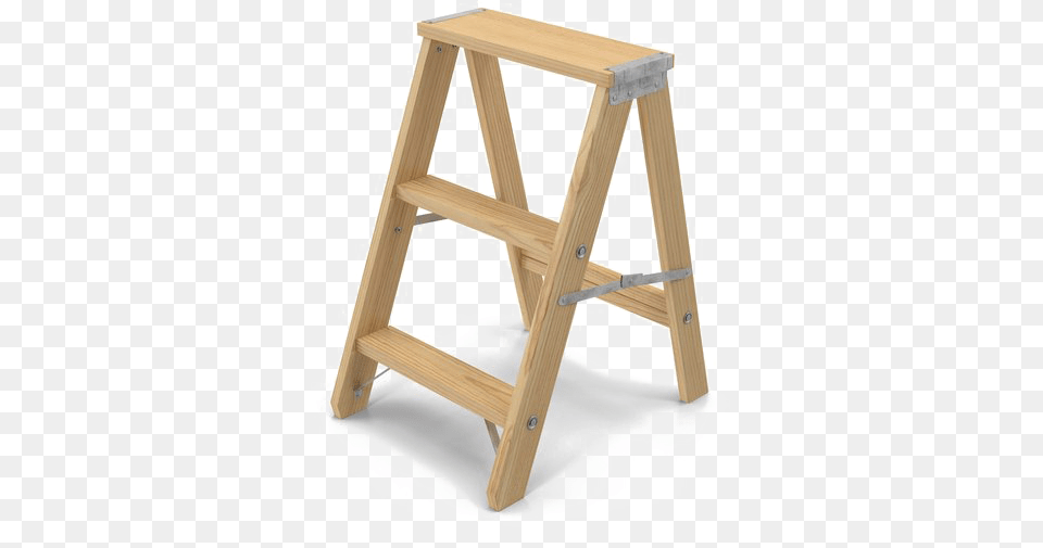 Wooden Ladder Image Background Background Stool, Furniture, Wood, Cross, Symbol Free Transparent Png