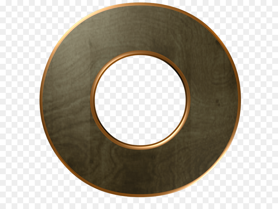 Wooden Letter Hole, Bronze Free Transparent Png