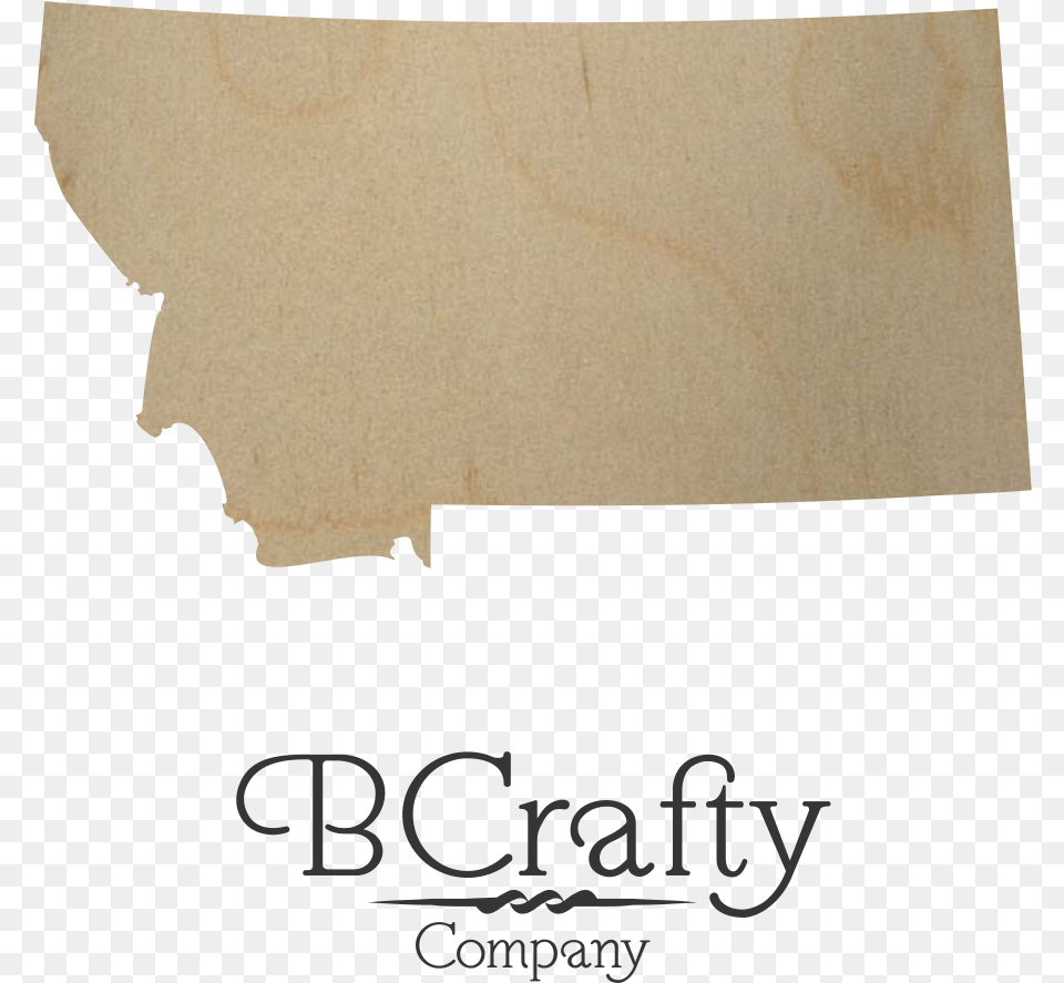 Wooden Montana State Shape Cutout Envelope, Wood, Paper, Text, Plywood Free Png