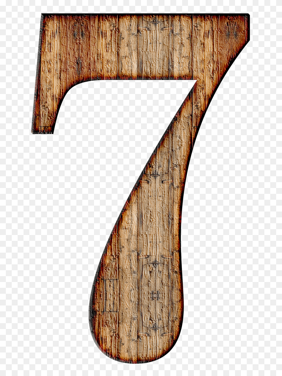 Wooden Number Transparent, Text, Wood, Symbol Png Image