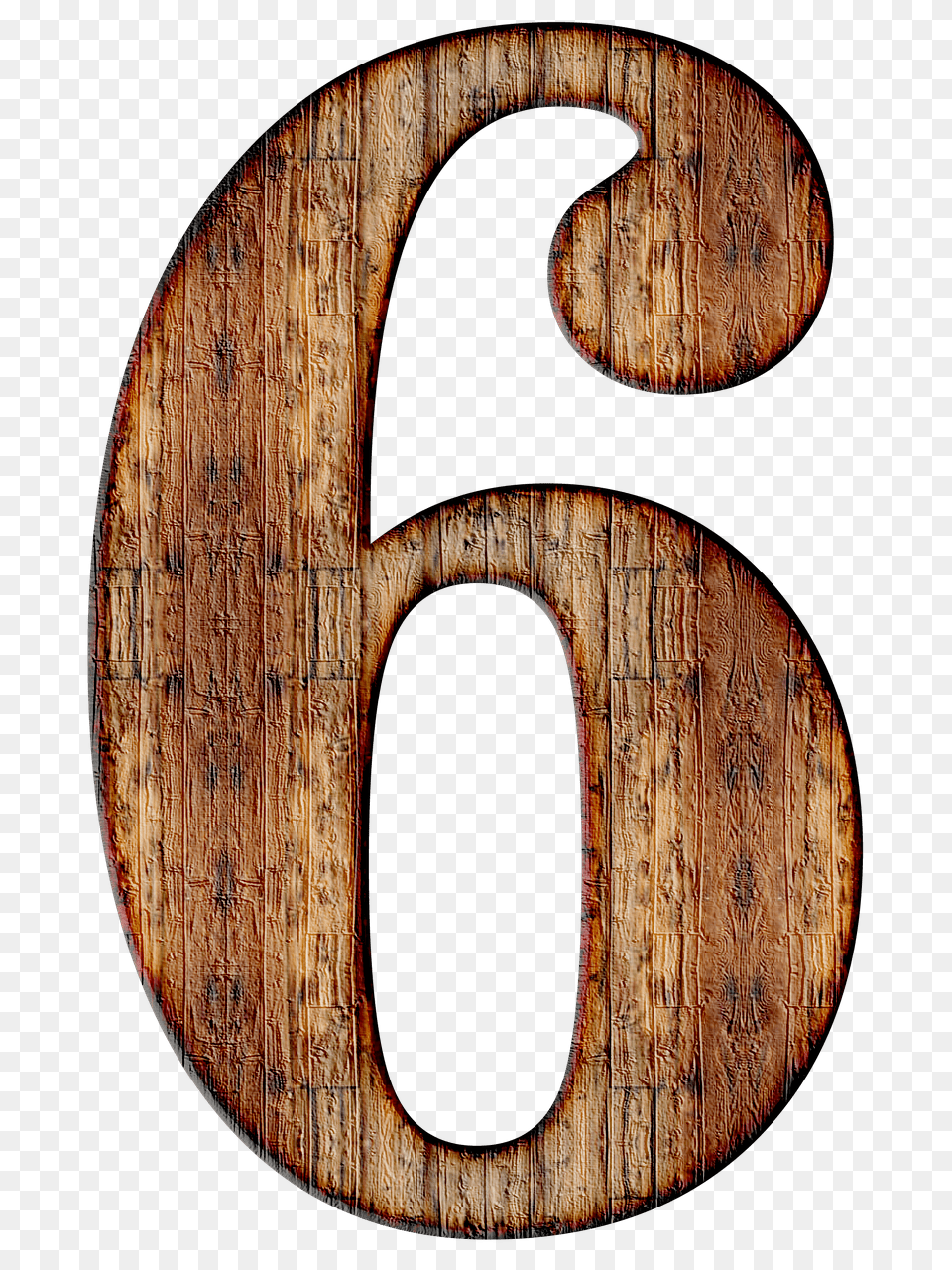 Wooden Number Transparent, Wood, Symbol, Text, Disk Free Png