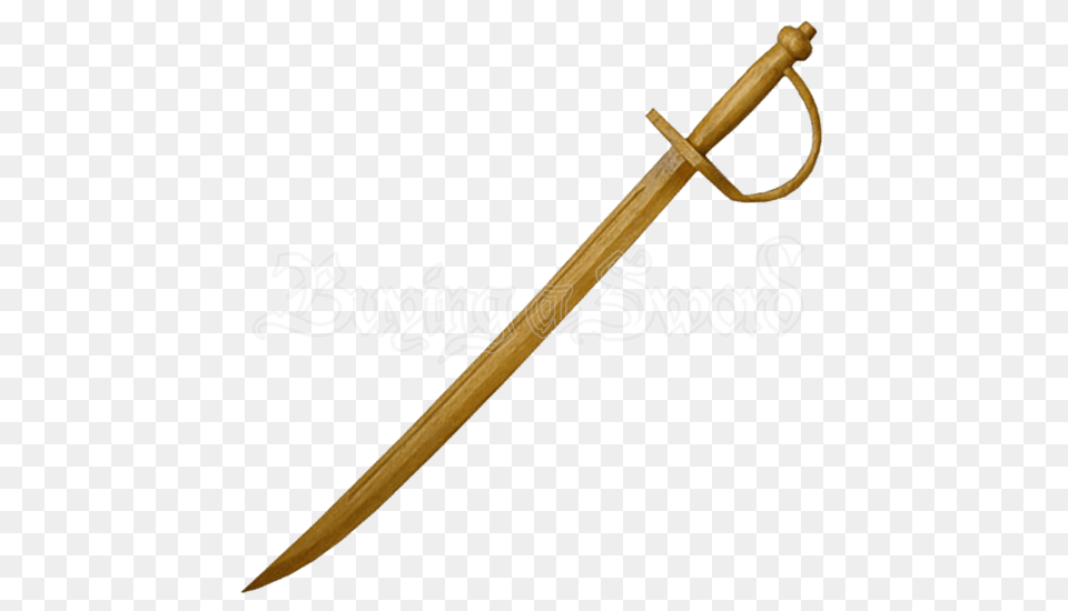 Wooden Pirate Sword, Weapon, Blade, Dagger, Knife Free Png