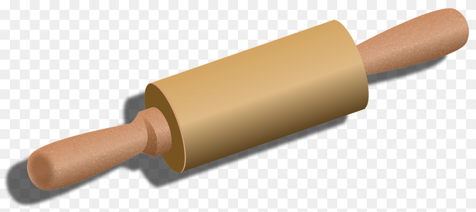 Wooden Rolling Pin Clipart, Dynamite, Weapon, Food Png Image