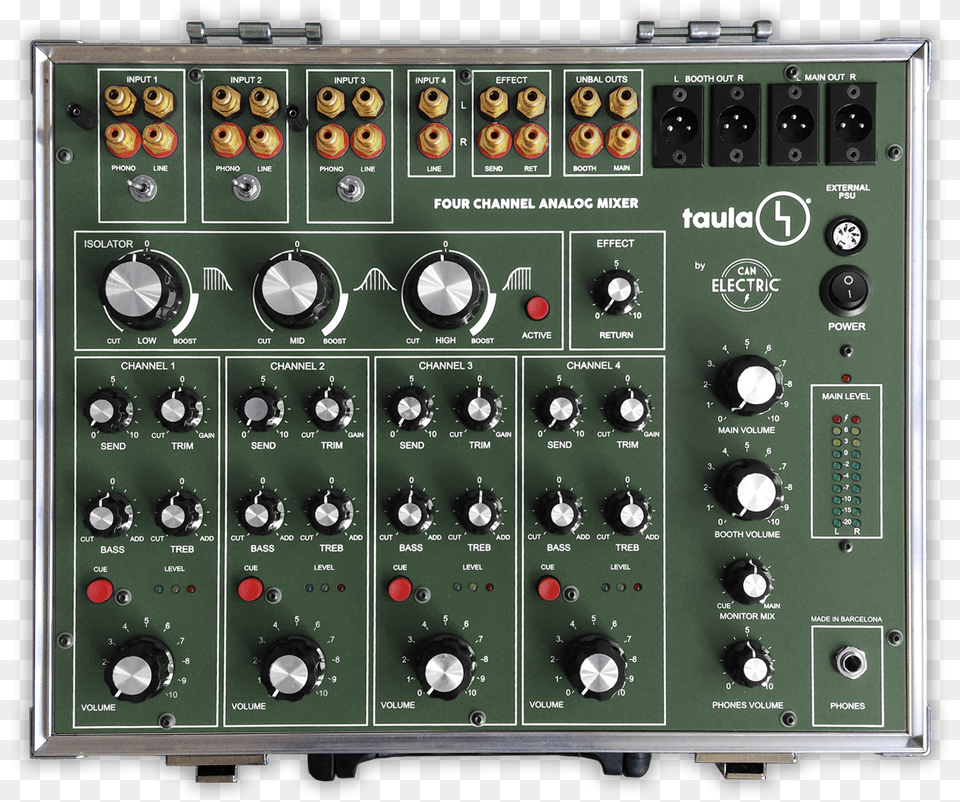 Wooden Sided Or Built Inside A Portable Flight Case Can Electric Taula 4 Rotary, Amplifier, Electronics, Electrical Device, Switch Free Png Download