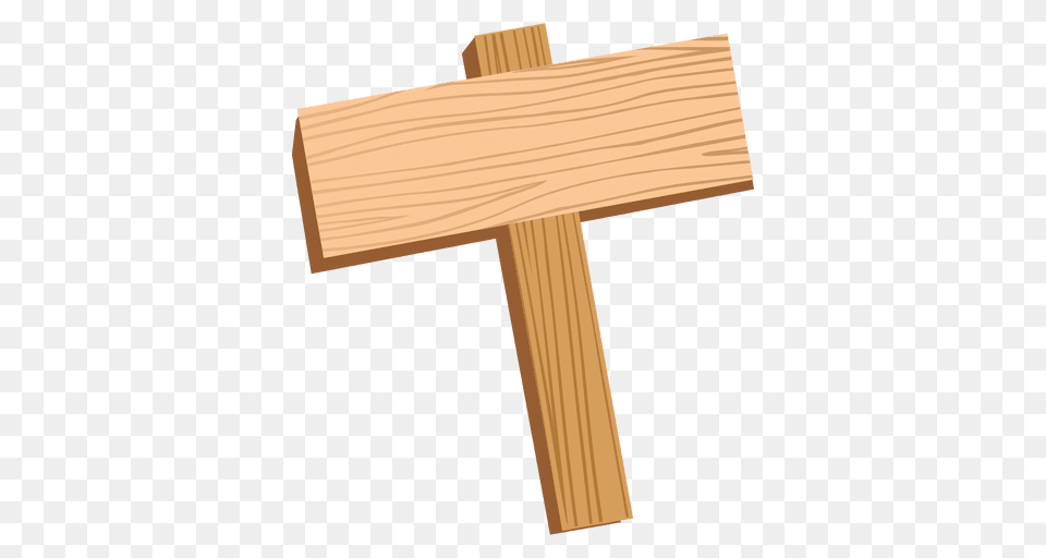 Wooden Sign, Cross, Symbol, Wood, Device Free Transparent Png