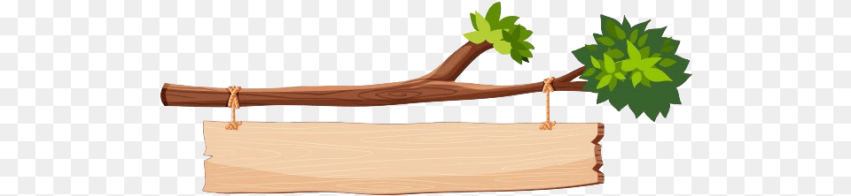 Wooden Sign Blank Tree Wood Vector, Leaf, Plant, Herbs Free Png