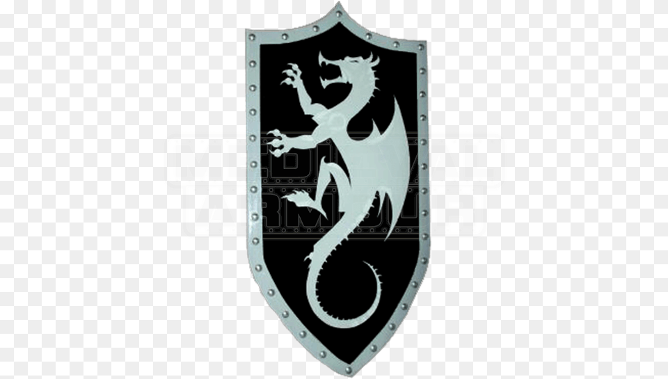 Wooden Silver Dragon Shield Order Of The Silver Dragon Shield, Armor Png