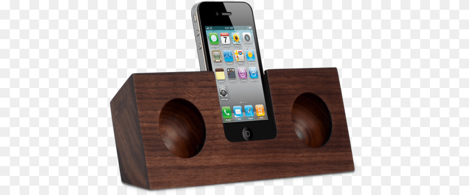 Wooden Smartphone Amplifiers Ipod Ipod Dock Cool Passive Amplifier Wood Iphone, Electronics, Mobile Phone, Phone Free Transparent Png