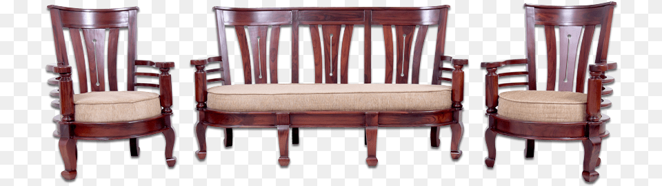 Wooden Sofa Coimbatore Chair, Bench, Furniture, Armchair Png Image