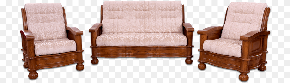 Wooden Sofa Coimbatore Wooden Sofa Set, Chair, Furniture, Armchair, Cushion Png Image