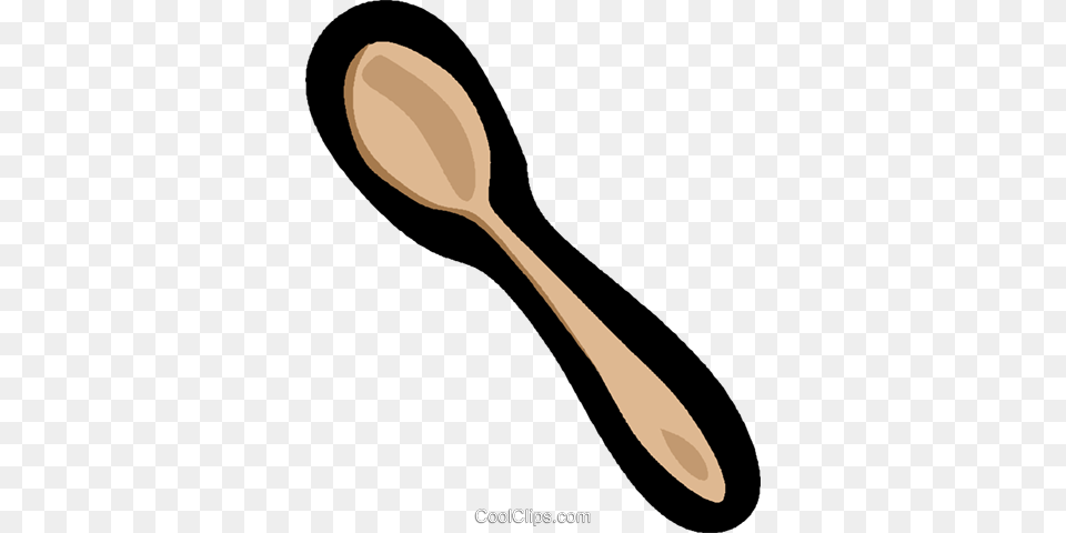 Wooden Spoon Royalty Vector Clip Art Illustration, Cutlery, Smoke Pipe, Kitchen Utensil, Wooden Spoon Free Png