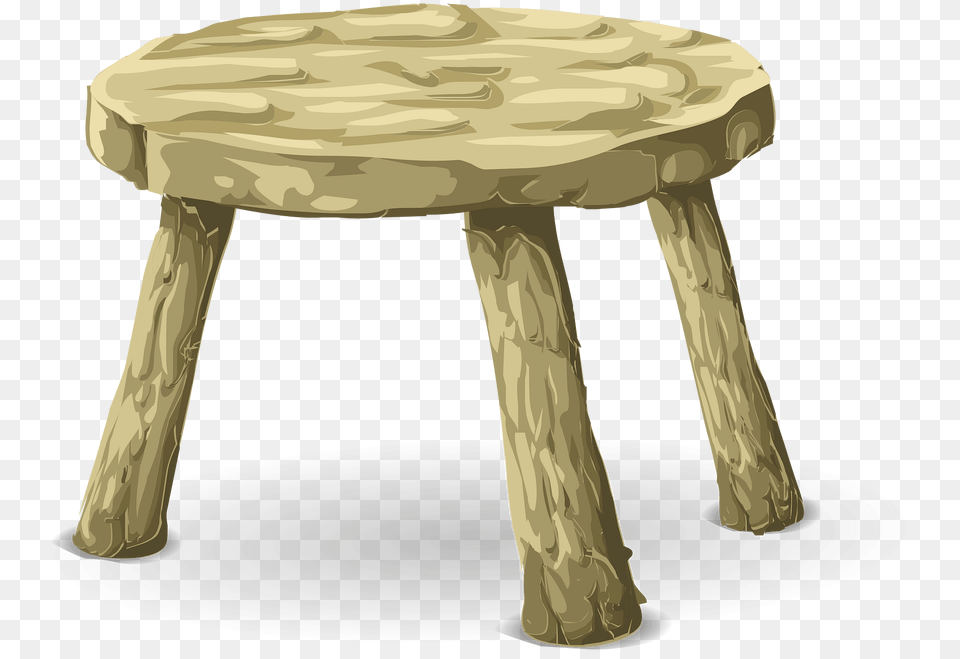 Wooden Stool Clipart, Bar Stool, Furniture Free Transparent Png