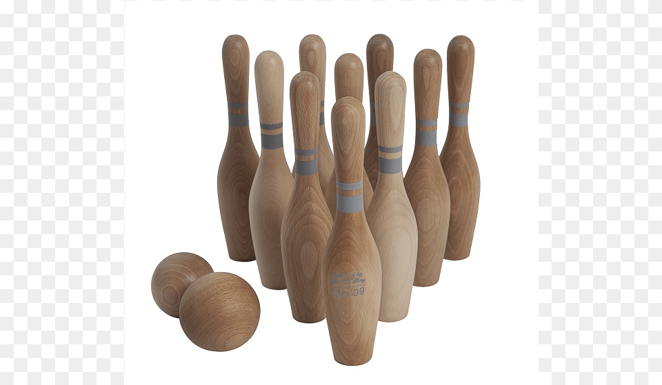 Wooden Story Bowling Set, Leisure Activities, Brush, Device, Tool Free Png Download
