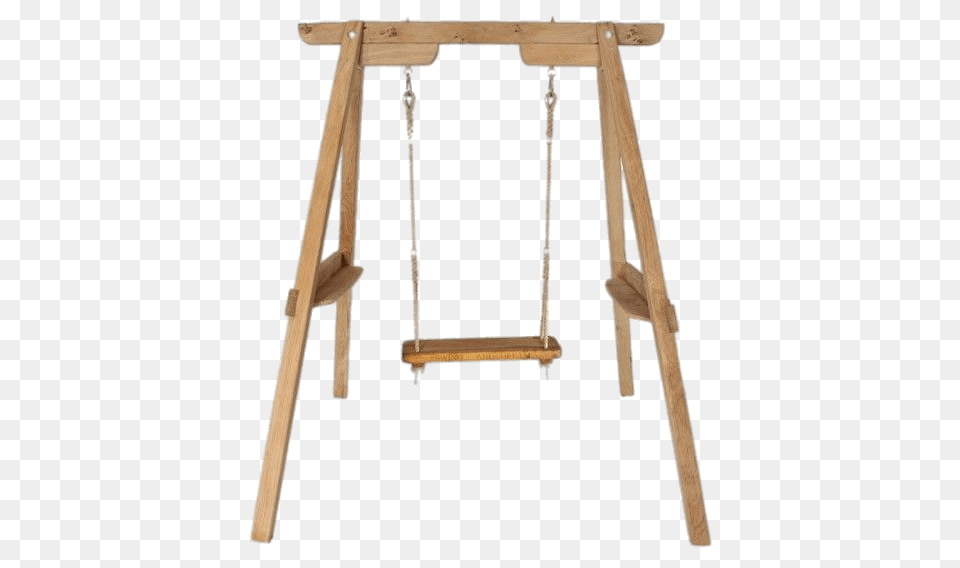 Wooden Swing Frame, Toy Png