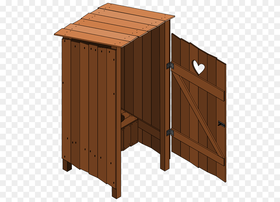 Wooden Toilet Cubicle, Wood, Crib, Furniture, Infant Bed Free Png